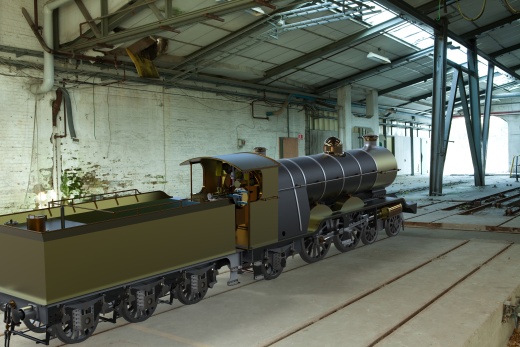 大西洋蒸汽机车缩略图